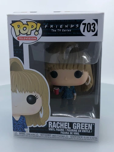 Funko POP! Television Friends Rachel Green 80's #703 Vinyl Figure DAMAGED BOX