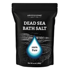 Aromasong Dead Sea Salt Bath Soak 14 OZ Pack   14 Ounce Pack of 1 , White