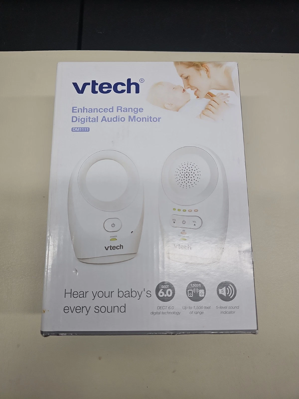 VTech DM1111 Enhanced Digital Audio Baby Monitor - White
Opens in a new window or tab