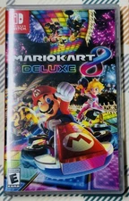 Mario Kart 8 Deluxe Nintendo Switch Complete Tested Adult Owned Clean B88