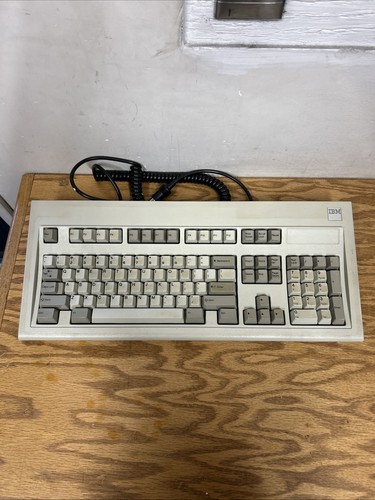 Vintage IBM Model M Clicky Mechanical Keyboard 1392595 QWERTY Terminal Untested - 第 1/10 張圖片