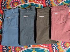 Bundle Lot Tom James Blue Delta Holland And Sherry Custom Made In USA Pants