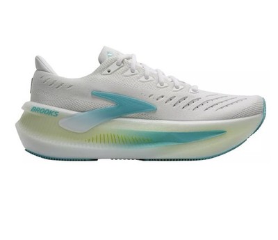 Brooks Men Glycerin Max 2 Running Shoes White/Ipanema/Nightlife New With Box