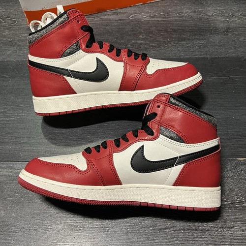 Air Jordan 1 Retro High OG Chicago Lost & Found Size 6.5Y Women Sz 8 FD1437-612 - Picture 3 of 7