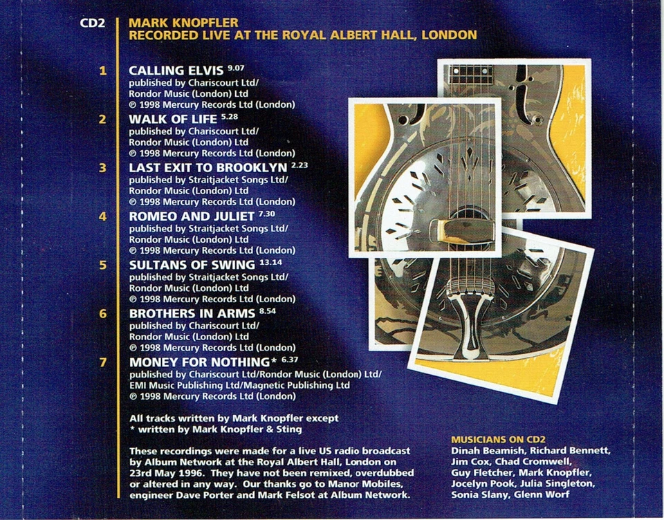 (2-HDCD) Dire Straits - Sultans Of Swing - The Very Best Of Dire Straits - Bild 3 von 3