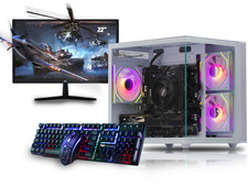Gaming PC Bundle Intel  i7 Nvidia RTX 3050 16GB RAM SSD + HDD 1TB Windows 11