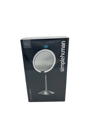 simplehuman Faltspiegel mit Sensor, 12 cm, wiederaufladbar, gebürsteter Edelstah