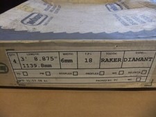 Pack of 4: 44 7/8" (1139.8mm) x 1/4" C/Flex 18R Wikus Diamant bandsaw blades