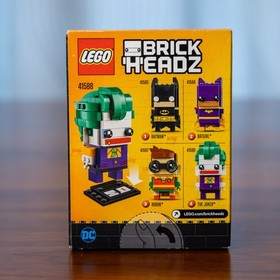 LEGO 41588  The Joker  DC Brick Headz &ndash; New Sealed in Box Retired 2017