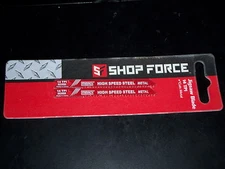 NIP NEW Shop Force Jigsaw Blade 2 3/4" 2pk 14 TPI Metal Cutting U Shank