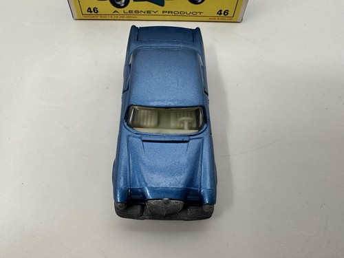 Matchbox Lesney Vintage Mercedes 300 SE Coupe #46 Blue Doors Open Original Box - Picture 19 of 24