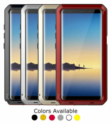 For Samsung Galaxy S25 S24 S23 S22 S21 S20 S10 Metal Aluminum Heavy Duty Case