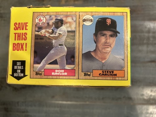 1987 Topps Baseball Factory Fresh Fasc 36 paquetes sellados caja de cera sin abrir - Imagen 6 de 10
