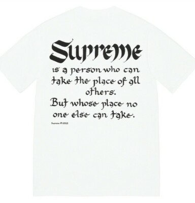 Supreme Person T Shirt White Size XL NWT | eBay