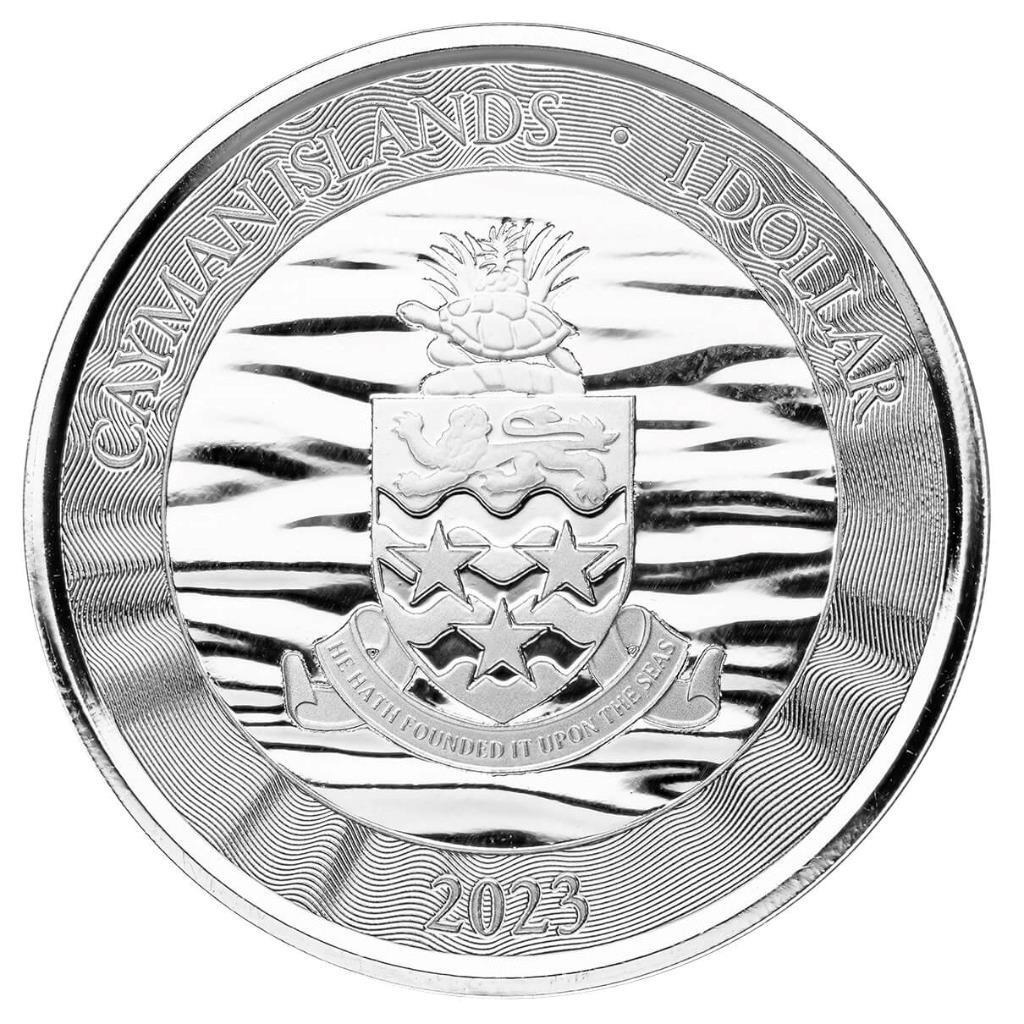 2023 1 oz Cayman Islands Stingray .999 Silver Coin (BU) #A605 | eBay
