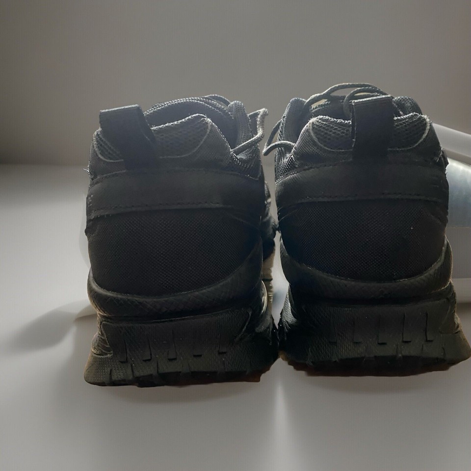 Skechers SkechAir Envoy black memory foam walking hiking lace up