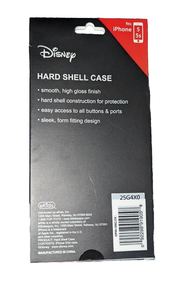 Disney eKids ~ Funda Rígida iPhone 5 5S ~ Nueva ~ Jack Skellington Foto 2 de 2