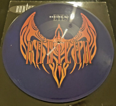 RUBICON - BEFORE MY EYES 1st UK Press BBQ 10 TP SINGLE 12' PICTURE DISC