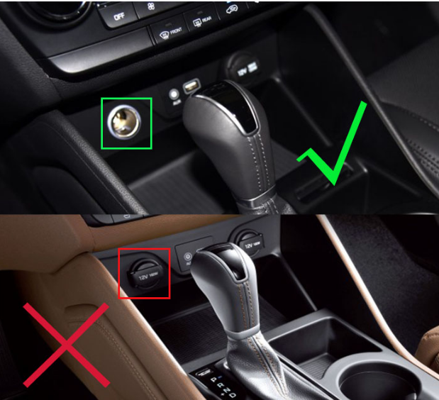 Stainless Steel Cigarette Lighter Trim Cover For Hyundai Tucson 20152018 eBay