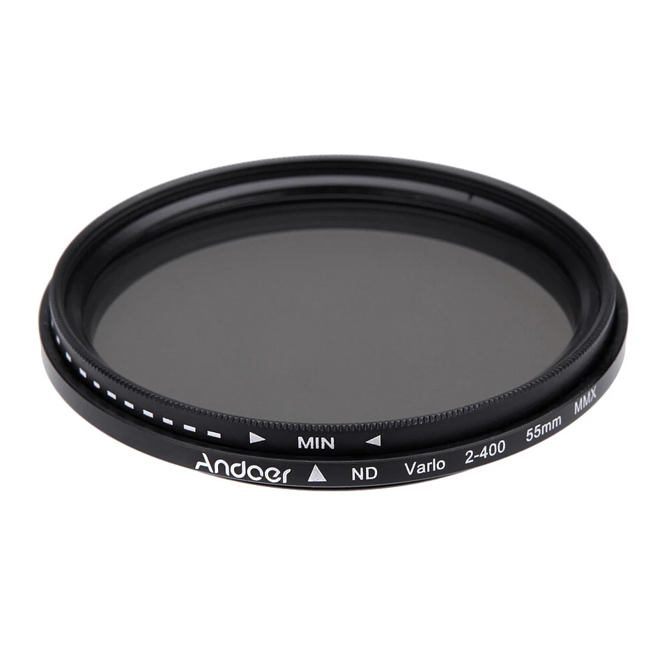 55mm Fader Neutral Density ND2 to ND400 Variable Filter for DSLR A7V8 - Image 3 of 4