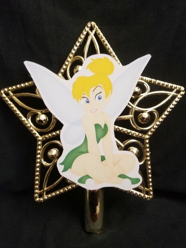 Tinkerbell Tinker Bell Fairy Disney inspired Christmas Tree Topper Ornaments - Picture 5 of 6
