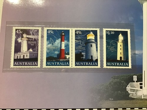 MINT 2002 LIGHTHOUSES OF AUSTRALIA STAMP PACK - Picture 2 of 2