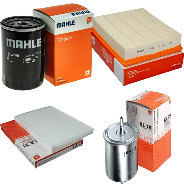 Mahle Kraftstofffilter KL 79 Innenraum LA 31 Luftfilter LX 448 ÖLfilter OC 47-image