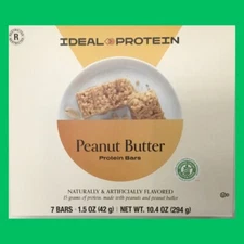 Ideal Protein Peanut Butter Protein Bars - 7 bars