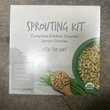 Organic Ready Sprouting Kit-Complete Kitchen Sprout Garden Food free shipping 
