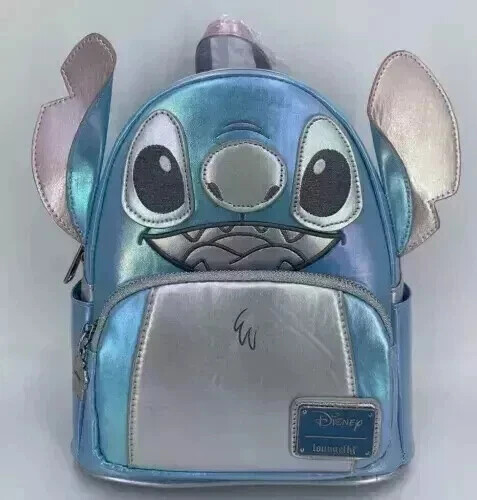 Disney 100th Classic Bag Mini Backpack Platinum Stitch  display picture 2