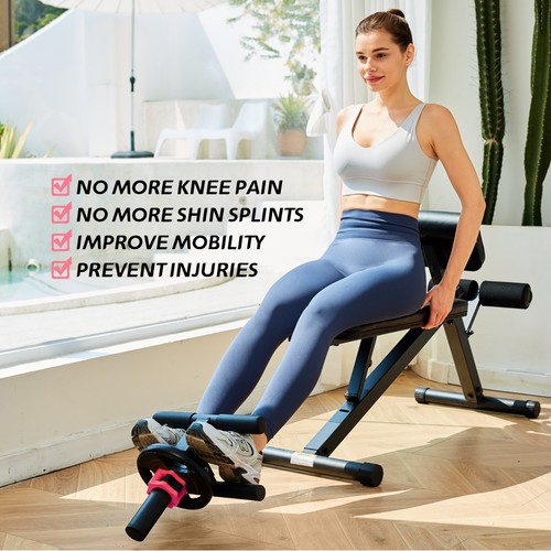 Tibialis Entrenador Barra de Tib Máquina de Elevación Equipo de Ejercicio Entrenamiento de Fuerza - Imagen 2 de 9