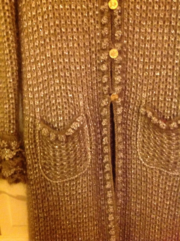 Cárdigan largo Chanel (CORREO GRATUITO Reino Unido) Foto 2 de 4