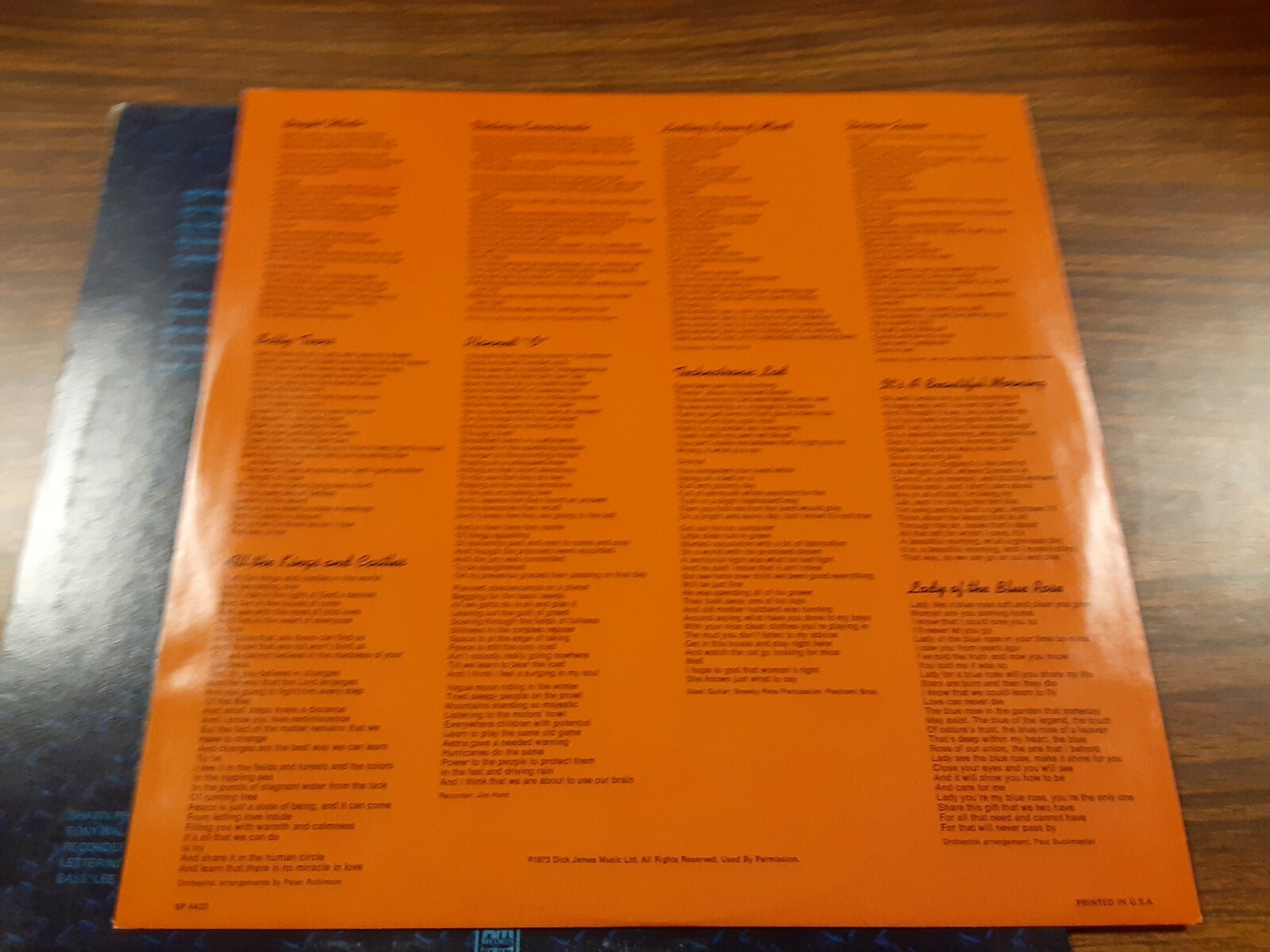 Shawn Phillips Bright White Vinyl LP Record 33 RPM A&M Records SP 4402