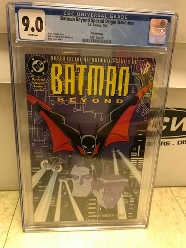 CGC 9.0 Batman Beyond 3rd Print Special Origin Issue nn 1st Terry McGinnis Comic