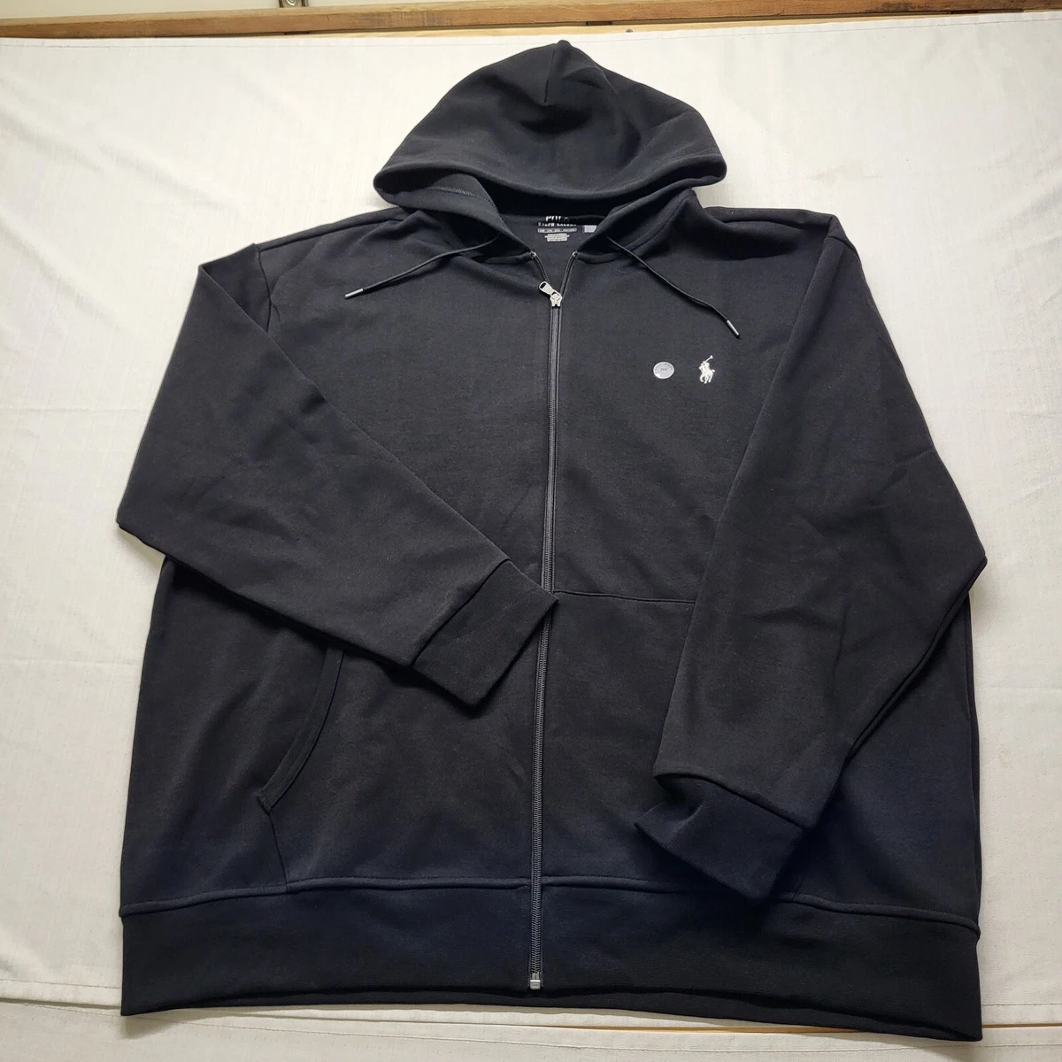mens black ralph lauren hoodie