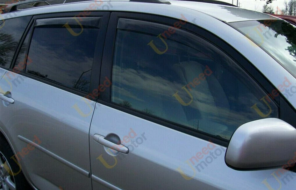 Se adapta a Honda CRV 2007-2011 en canal ventilación ventana viseras sol lluvia protector deflector Foto 3 de 4