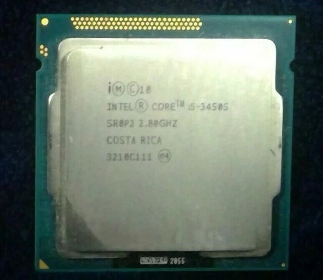 Procesadores CPU Intel Core i5-3450S 2,8 GHz cuatro núcleos 5 GT/s DMI SR0P2 LGA1155 Foto 3 de 4