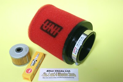 Honda ATC350X Tune-Up Kit – NGK Spark Plug & HiFlo Oil Filter – For 1985 ATC 350X