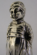 NOVITÀ RARA PENTOLA PEPE RAGAZZO ARGENTO STERLING IMPORTAZIONE INGLESE 1912 ANTICA