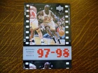 MICHAEL JORDAN 1998 Upper Deck #J5 "MJ TIMEFRAME" Jumbo Oversized 5x7 Card NM-MT
