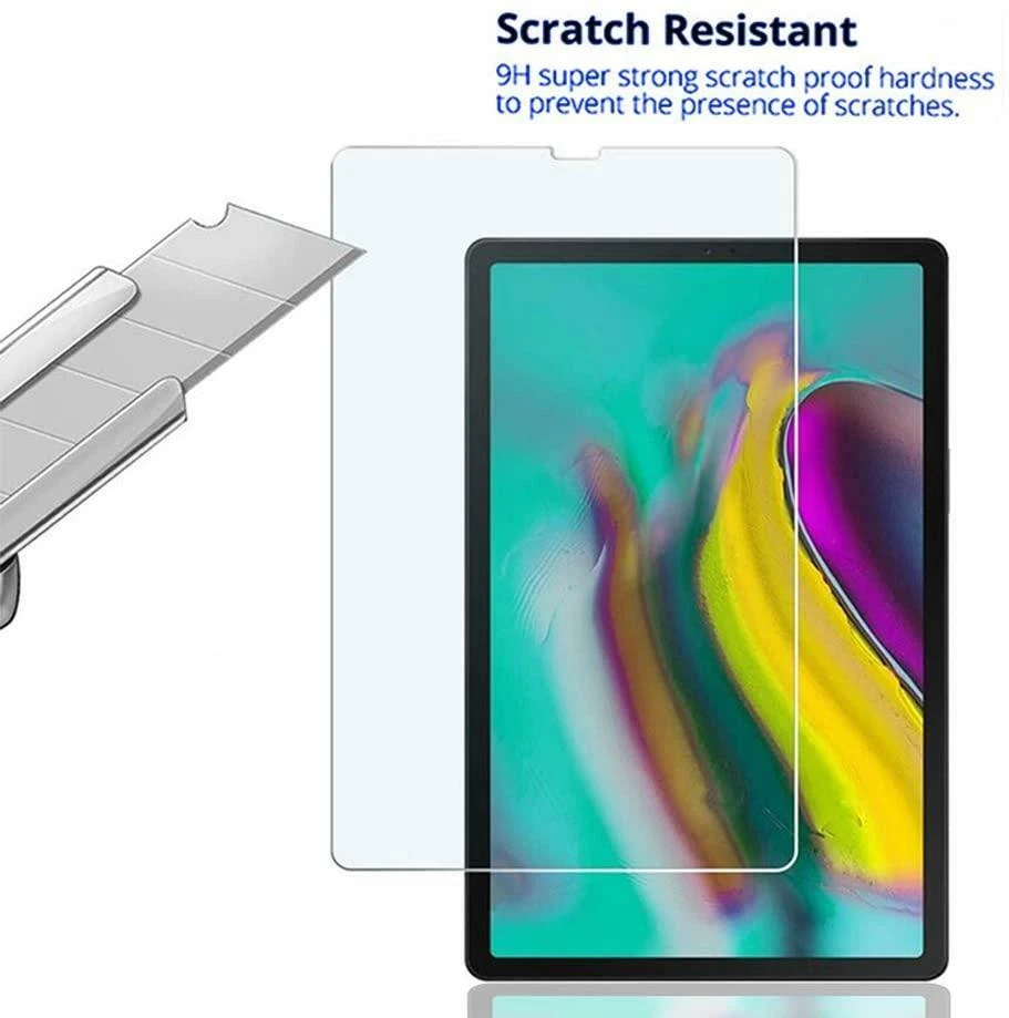 Protector de pantalla de vidrio templado HD de 10,5 pulgadas para Samsung Galaxy Tab S6 / Tab S5e Foto 3 de 4