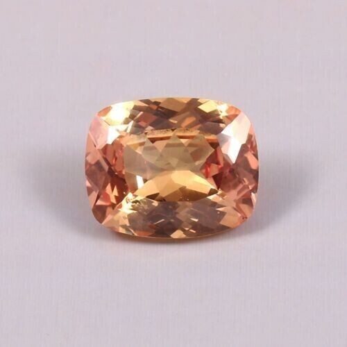 5,35 Ct Perfetto Padparadscha Zaffiro Taglio Cuscino Top-1 Qualità Gemma Sciolta - Foto 4 di 8
