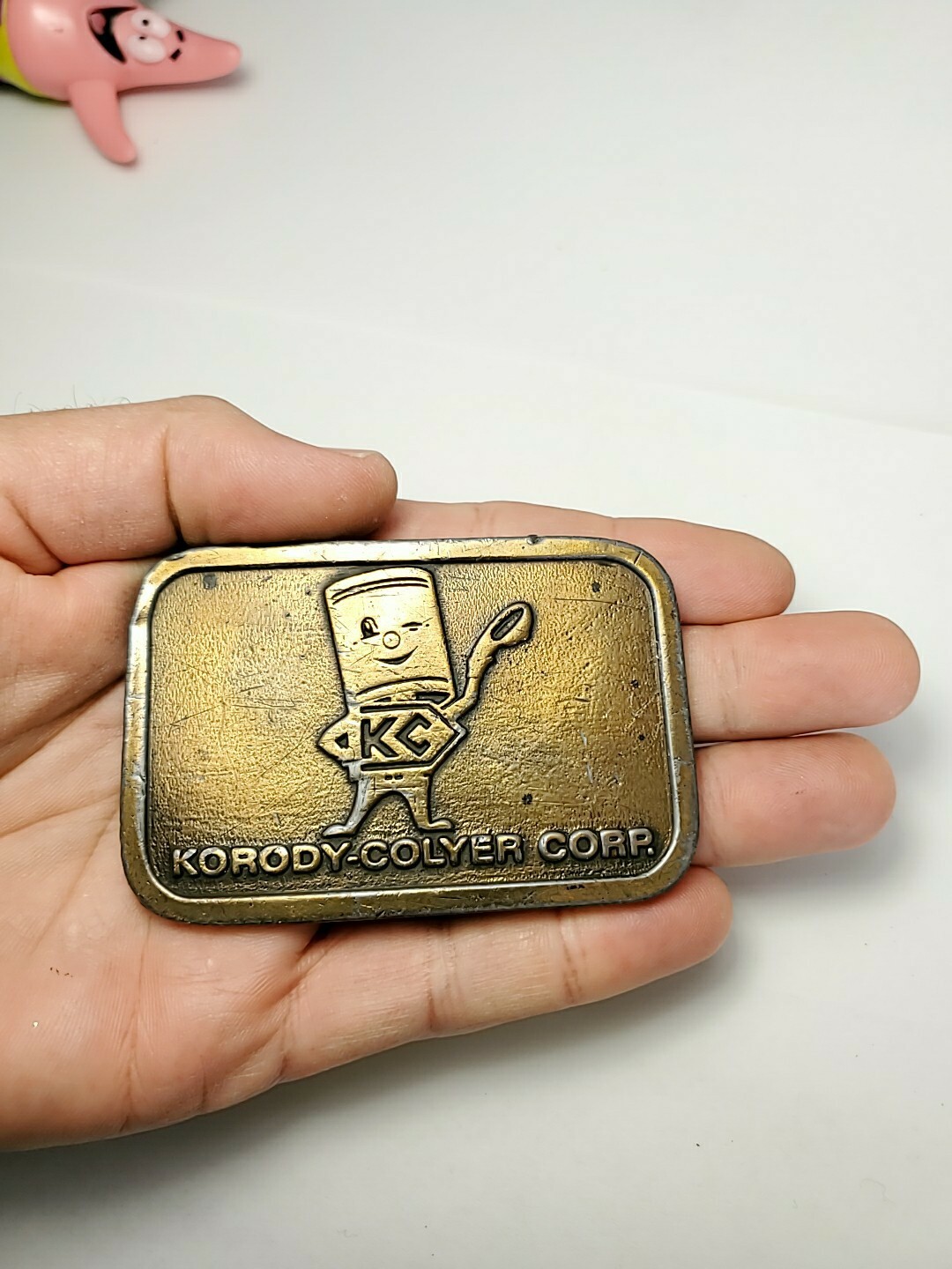 Vintage Hit Line USA Belt Buckle " KORODYCOLYER CORP." eBay