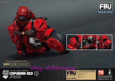 Ori Toy 1/18 FAV-SP05 Acid Rain World Capybara Red JP2020