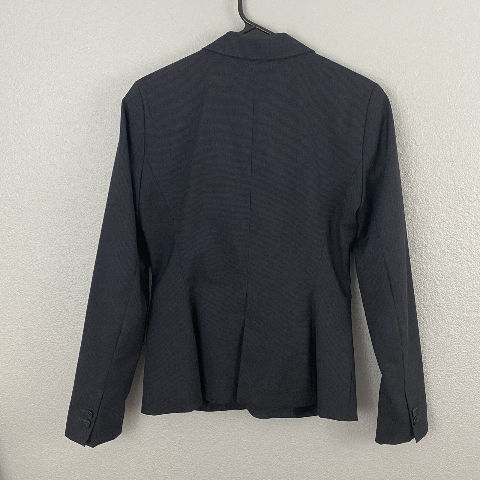 Zara Basic Collection Dark Blue One Button Blazer… - image 7