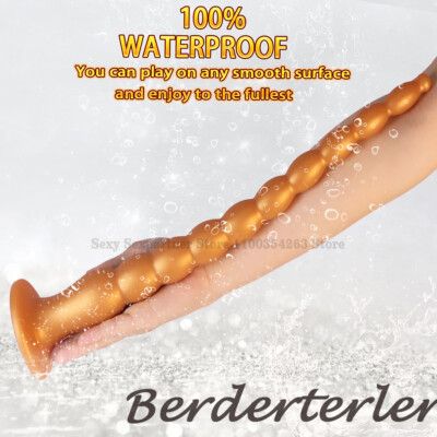 Super Long Deep Anal Plug Big Anus Whip 62cm Anal Dildo ButtPlug Dilator  Sex Toy
