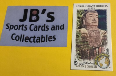 2023 Topps Allen & Ginter Leshan Giant Buddha World Of Wonder #wow-25 Mini
