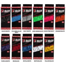 Elite Hockey Prolace Waxed Hockey Skate Laces | Wax Lace Black Yellow White