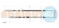 Adriauto Handbremsseil Bremsseil Hinten Passend FüR Opel Astra F CC 53_ 54_