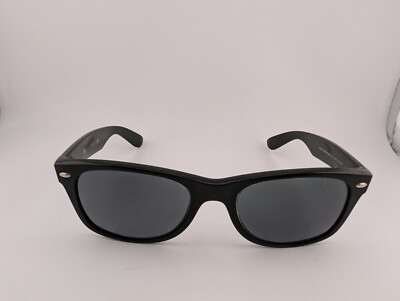 Ray Ban New Wayfarer RB2132 901 52-18 Glossy Black Sunglasses Frame Only Sunglasses Ray-Ban New Wayfarer RB2132 901 52 18 - OpticalH main image 3